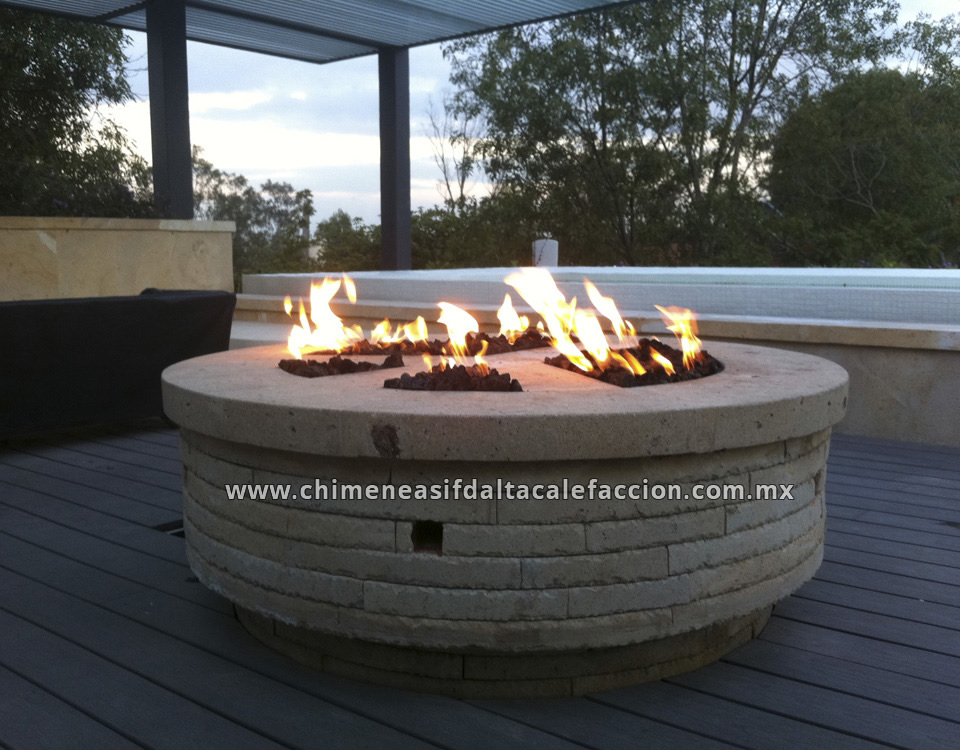 Chimeneas de Gas Para Exteriores Especiales y Hechas a la Medida